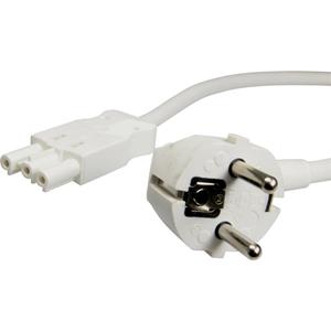 Adels-Contact 98565330 Netz-Anschlusskabel Schutzkontakt-Stecker - Netz-Buchse Gesamtpolzahl: 2 + PE