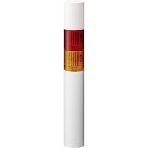 Patlite Signalsäule LR4-2M2WJBW-RY LED Rot, Gelb 1St.