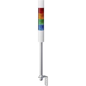 Patlite Signaalzuil LR4-402LJBW-RYGB LED 4-kleurig, Rood, Geel, Groen, Blauw 1 stuk(s)