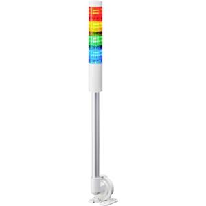 Patlite Signalsäule LR4-402QJNW-RYGB LED 4-farbig, Rot, Gelb, Grün, Blau 1St.