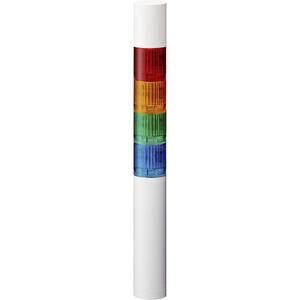 Patlite Signaalzuil LR4-4M2WJBW-RYGB LED 4-kleurig, Rood, Geel, Groen, Blauw 1 stuk(s)