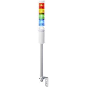 Patlite Signalsäule LR4-502LJNW-RYGBC LED 5-farbig, Rot, Gelb, Grün, Blau, Weiß 1St.