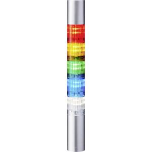 Patlite Signaalzuil LR4-502WJBU-RYGBC LED 5-kleurig, Rood, Geel, Groen, Blauw, Wit 1 stuk(s)