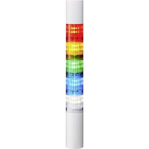 Patlite Signaalzuil LR4-502WJBW-RYGBC LED 5-kleurig, Rood, Geel, Groen, Blauw, Wit 1 stuk(s)