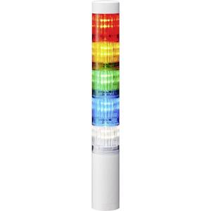 Patlite Signaalzuil LR4-502WJNW-RYGBC LED 5-kleurig, Rood, Geel, Groen, Blauw, Wit 1 stuk(s)