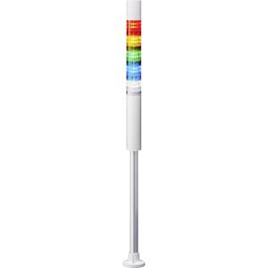 Patlite Signaalzuil LR4-5M2PJBW-RYGBC LED 5-kleurig, Rood, Geel, Groen, Blauw, Wit 1 stuk(s)