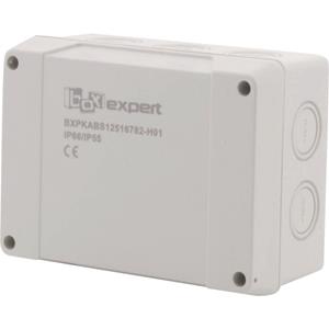 Boxexpert BXPKABS12516782-H01 Installations-Gehäuse 125 x 167 x 82 ABS Lichtgrau 5St.