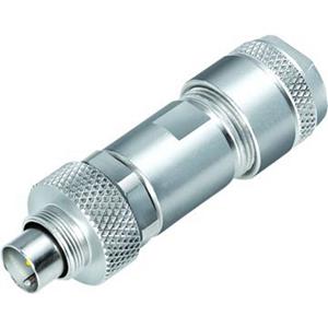 Binder 99 0405 115 03 Kabelstecker Stecker, gerade Serie (Rundsteckverbinder): 712 Gesamtpolzahl: 3