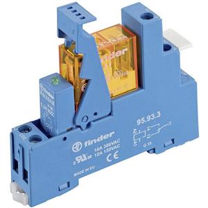 Finder 49.31.8.230.0060 Relaisbaustein Nennspannung: 230 V/AC 1 Wechsler Tray 10St.