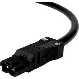 Adels-Contact Elektrotechnische Fabrik GmbH & Co. Adels Contact Verbindungsleitung Stecker 1m AC 164 ALSS/215 100 schwarz