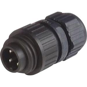 Hirschmann 934 124-100-100 Rundstecker Stecker, gerade Serie (Rundsteckverbinder): CA Gesamtpolzahl: