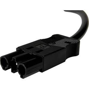 Adels-Contact Elektrotechnische Fabrik GmbH & Co. Adels Contact Verbindungsleitung Stecker 1m AC 166 ALCGS/315 100 schwarz