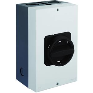Sälzer H408-41300-730N1 Lasttrennschalter 80A 1 x 90° Schwarz 1St.