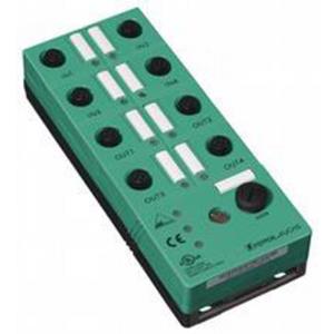 Pepperl+Fuchs VBA-4E4A-G2-ZA/EA2 185297 Actieve sensor/actorbox M12-verdeler met kunststof schroefdraad 1 stuk(s)