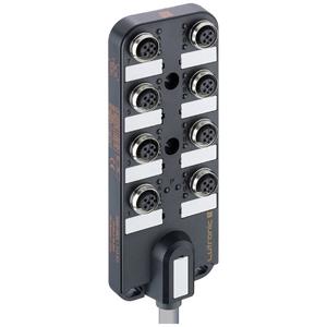 Lutronic 5500 08DL1 3... 5500 08DL1 313 10m Passieve sensor/actorbox M12-verdeler met metalen schroefdraad 1 stuk(s)