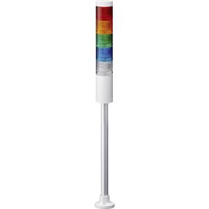 Patlite Signalsäule LR5-401PJBW-RYGB LED 4-farbig, Rot, Gelb, Grün, Blau 1St.