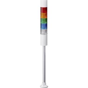 Patlite Signalsäule LR5-501PJBW-RYGBC LED 5-farbig, Rot, Gelb, Grün, Blau, Weiß 1St.