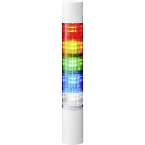 Patlite Signaalzuil LR5-501WJBW-RYGBC LED 5-kleurig, Rood, Geel, Groen, Blauw, Wit 1 stuk(s)