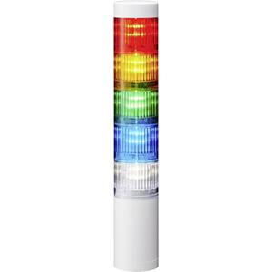 Patlite Signalsäule LR5-501WJNW-RYGBC LED 5-farbig, Rot, Gelb, Grün, Blau, Weiß 1St.