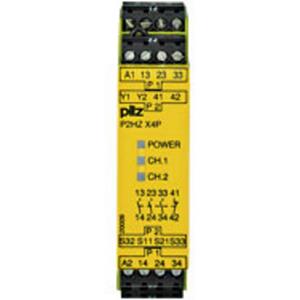 PILZ Sicherheitsschaltgerät P2HZ X4P 24VDC 3n/o 1n/c Betriebsspannung: 24 V/DC 3 Schließer, 1 Öff