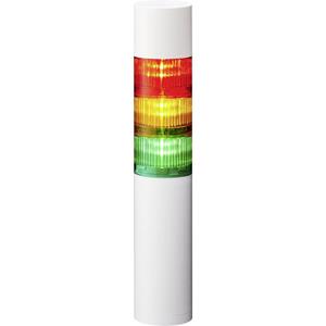 Patlite Signaalzuil LR6-3M2WJBW-RYG LED 3-kleurig, Rood, Geel, Groen 1 stuk(s)