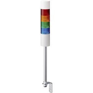 Patlite Signaalzuil LR6-402LJBW-RYGB LED 4-kleurig, Rood, Geel, Groen, Blauw 1 stuk(s)