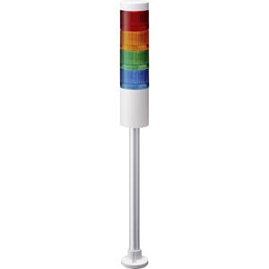 Patlite Signaalzuil LR6-402PJNW-RYGB LED 4-kleurig, Rood, Geel, Groen, Blauw 1 stuk(s)