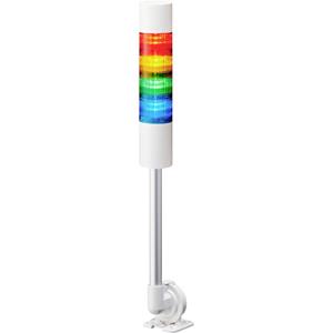 Patlite Signaalzuil LR6-402QJBW-RYGB LED 4-kleurig, Rood, Geel, Groen, Blauw 1 stuk(s)