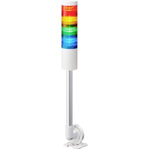 Patlite Signaalzuil LR6-402QJNW-RYGB LED 4-kleurig, Rood, Geel, Groen, Blauw 1 stuk(s)