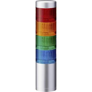 Patlite Signaalzuil LR6-402WJNU-RYGB LED 4-kleurig, Rood, Geel, Groen, Blauw 1 stuk(s)