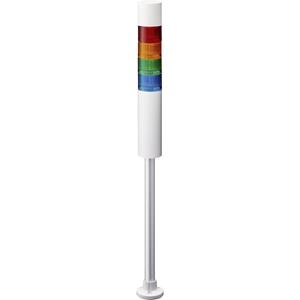 Patlite Signaalzuil LR6-4M2PJBW-RYGB LED 4-kleurig, Rood, Geel, Groen, Blauw 1 stuk(s)