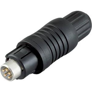 Binder 99 4909 00 04 Kabelstecker Stecker, gerade Serie (Rundsteckverbinder): 430 Gesamtpolzahl: 4 2