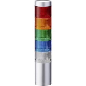 Patlite Signaalzuil LR6-502WJNU-RYGBC LED 5-kleurig, Rood, Geel, Groen, Blauw, Wit 1 stuk(s)