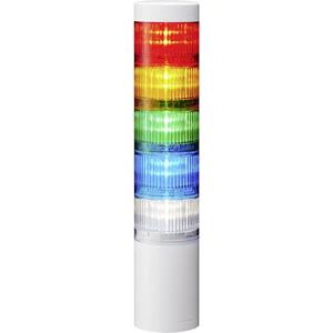 Patlite Signaalzuil LR6-502WJNW-RYGBC LED 5-kleurig, Rood, Geel, Groen, Blauw, Wit 1 stuk(s)