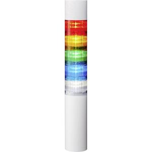 Patlite Signaalzuil LR6-5M2WJBW-RYGBC LED 5-kleurig, Rood, Geel, Groen, Blauw, Wit 1 stuk(s)