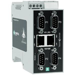 Pepperl+Fuchs 70114035 ICDM-RX/EN1-4DB9/2RJ45-DIN Gateway 24 V/DC 1St.