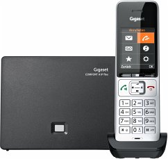 Gigaset COMFORT 500A IP Handset/Basisstation ZwartZilver
