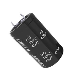 Kemet Elektrolytische condensator 10 mm 470 µF 400 V 20 % (Ø x h) 30 mm x 50 mm 1 stuk(s)