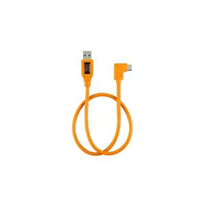 Tether Tools USB-kabel USB-C stekker, USB-B bus 0.50 m Oranje TET-CUCRT02-ORG