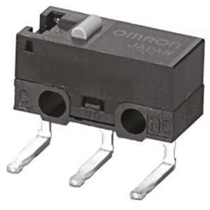 Omron Microschakelaar 30 V/DC 2 A 1x aan/(aan) 1 stuk(s) Bag