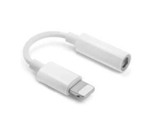 LuxeBass Iphone To 3.5MM AUX Cable - Audio Kabel - Wit