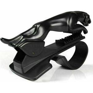 LuxeBass Autohouder met Klem- Telefoonhouder auto - Klemhouder - (zwart) LB529