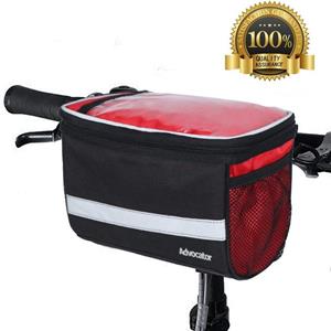 LuxeBass telefoontas fietsstuur - Universeel - Waterdicht - Opbergruimte - tot 6 Inch