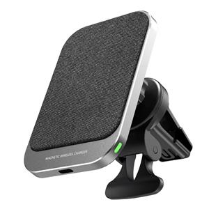 LuxeBass Draadloos Magnetisch Autolader Autohouder | Universeel Telefoonhouder met 15W Fastcharge Draadloze oplader - LB640