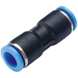 TRU COMPONENTS Rechte koppeling TC-10462656 PG10-8 Buis-Ø: 10 mm, 8 mm 1 stuk(s)