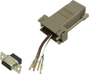 bklelectronic BKL Electronic 10121100 Adapter D-SUB-Buchse 9pol. - RJ12-Buchse 1 St. Single