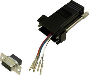 bklelectronic BKL Electronic 10121101 Adapter D-SUB-Buchse 9pol. - RJ12-Buchse 1 St. Single