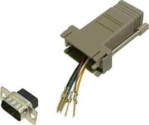 bklelectronic BKL Electronic 10121109 Adapter D-SUB-Stecker 9pol. - RJ45-Buchse 1 St. Single