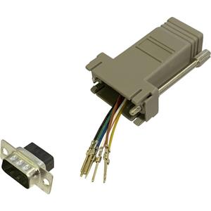 bklelectronic BKL Electronic 10121109 Adapter D-SUB-Stecker 9pol. - RJ45-Buchse 1 St. Single