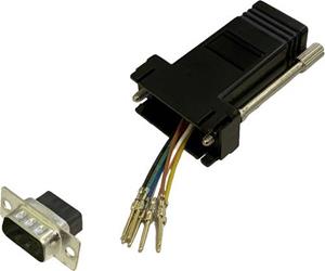 bklelectronic BKL Electronic 10121110 Adapter D-SUB-Stecker 9pol. - RJ45-Buchse 1 St. Single